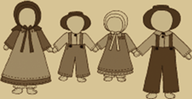 Amish Doll Family Med